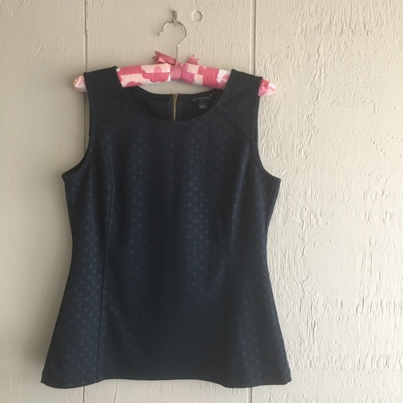 Banana Republic Tops - Banana Republic navy sleeveless blouse